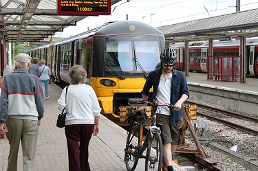 Bikes on trains